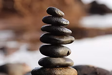 Stack of balanced stones